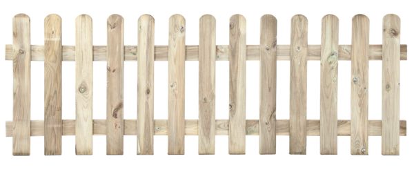 VALLA Y PUERTA CLÁSICA DE MADERA - Imagen 3