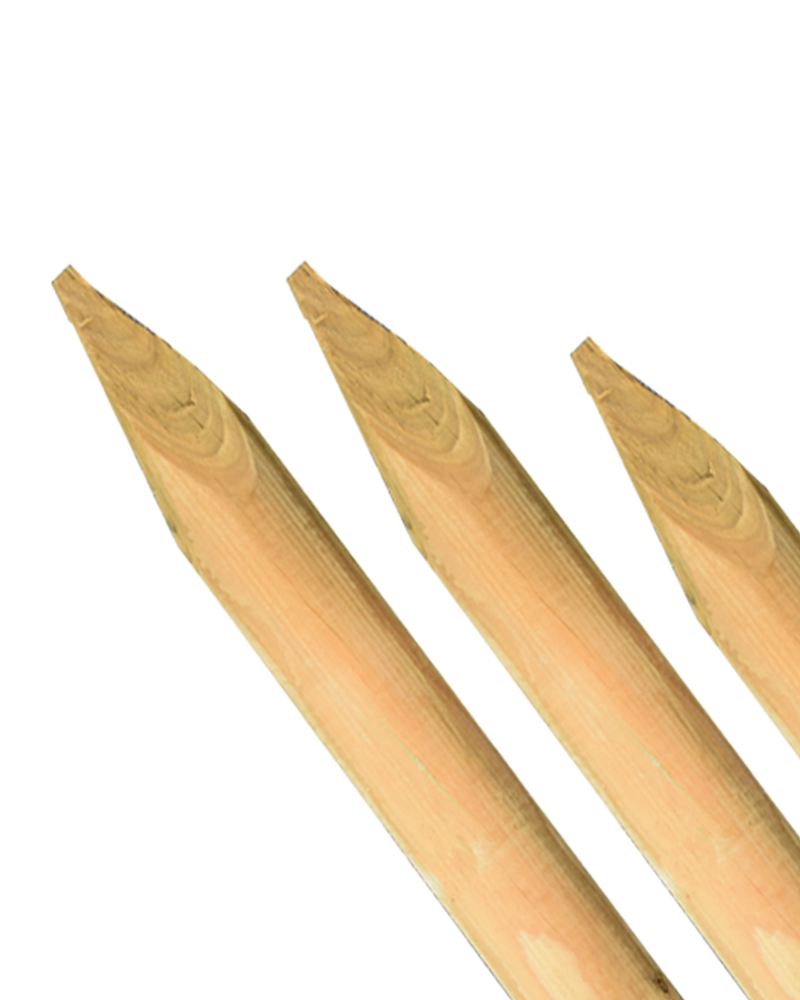 TUTORES DE MADERA CON PUNTA - Imagen 2