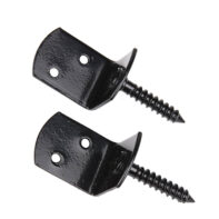 50021-KIT ESCUADRAS + TORNILLOS CONEXIÓN NEGRO-