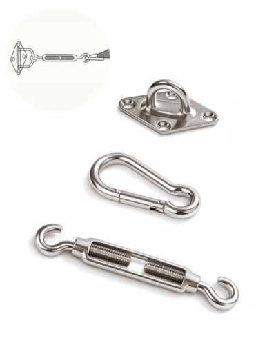 Fijación Toldo Vela Triangular