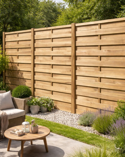 Panel de Madera Recto