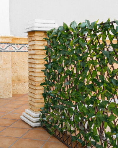 Celosía Mimbre Hoja Arce