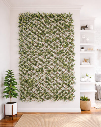 Celosía Mimbre Hoja Ciprés