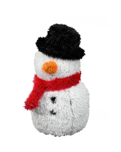 Figura De Muñeco De Nieve