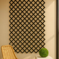 PANEL CELOSIA UPVC-4,5-MARRON