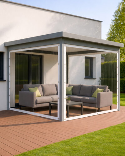 Toldo Reforzado Transparente